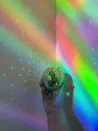 Disco Ball GIF by Sarah The Palmer
