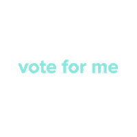 Vote For Me Sticker by Her Campus Media