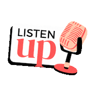 Listen Sticker by Preddy Creative