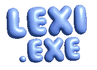 Exe Sticker by The Swan Collective