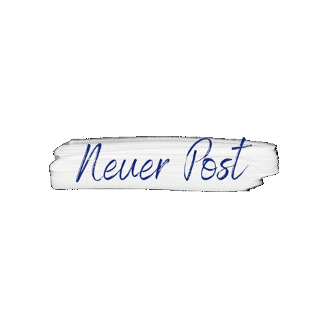 Post Neuerpost Sticker by erding