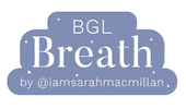 Breath Breathwork Sticker by Be Generation Love