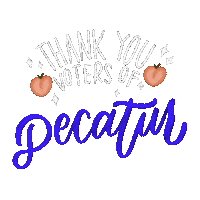 Election Day Thank You Sticker by Creative Courage