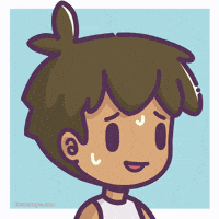 Nervous Chibi GIF by Castaways