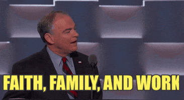 tim kaine dnc GIF by Election 2016