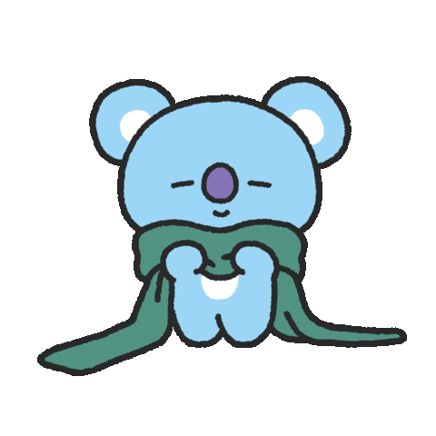 Style Scarf Sticker by BT21