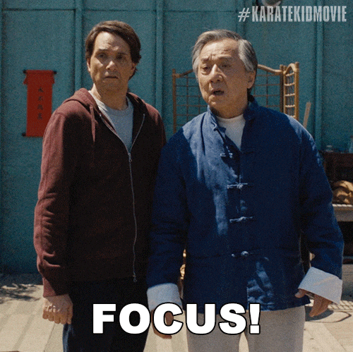 Karate Kid Focus GIF by Sony Pictures