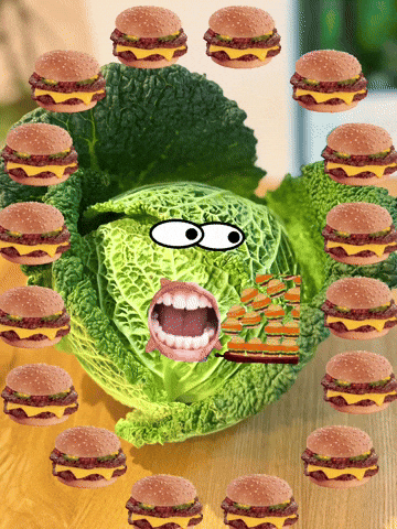 Hungry Burger GIF