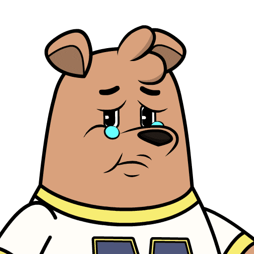 Sad Face Reaction Sticker by Meme World of Max Bear