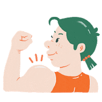 Oh Yeah Yes Sticker by Summorie