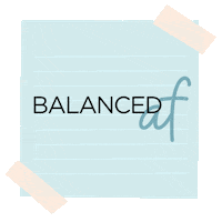 balance365 link in bio healthy habits all or something grown ass woman Sticker