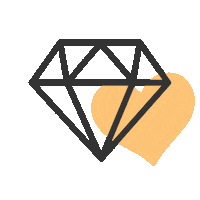 whimsicalwonderlandweddings love diamond marriage married Sticker