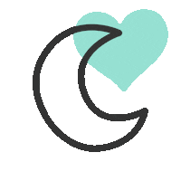 whimsicalwonderlandweddings love moon marriage married Sticker