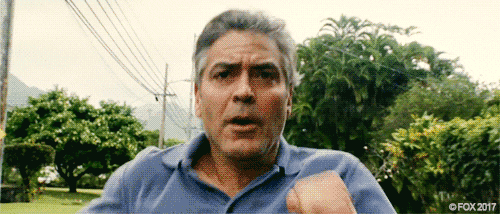 George Clooney Running GIF by 20th Century Fox Home Entertainment