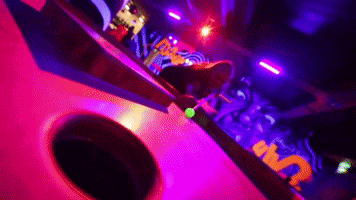 Feeling Crazy Hole In One GIF by Roxy Ball Room
