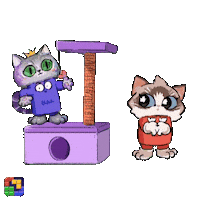 Cat Feed Sticker