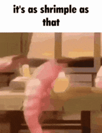 Simple As That Shrimp GIF