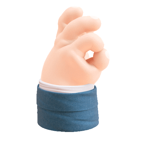 Hand Ok Sticker