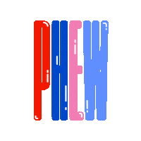 No Stress Wow Sticker by Mat Voyce