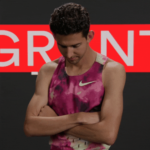 Serious Track And Field GIF by Grand Slam Track