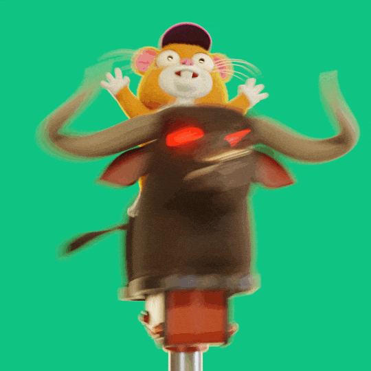 Hold On Hamster GIF by Grind