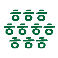 fluentkorean laugh green lmao korean Sticker