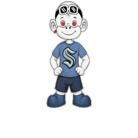 Sea Monsters Seattle Sticker by Zhot