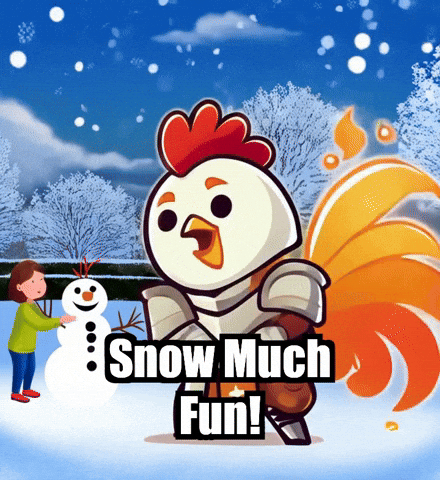 Snow Winter GIF by Zorooster