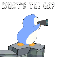 Crypto Penguin Sticker by Pudgy Penguins