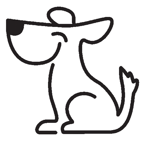 Happy Dog Sticker by VOFFii