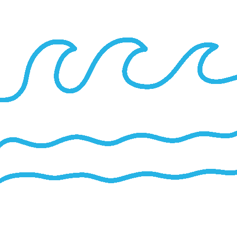 Summer Wave Sticker