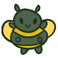 Honey Bee Party Sticker