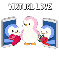 I Love You Sticker by Pudgy Penguins