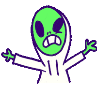 Area 51 Love Sticker