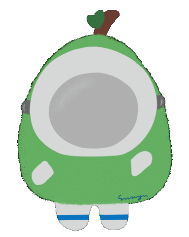 Moon Astronaut Sticker