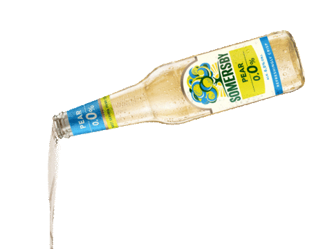 bottle cider Sticker by somersby_pl