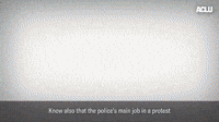 Know Your Rights While Protesting #4