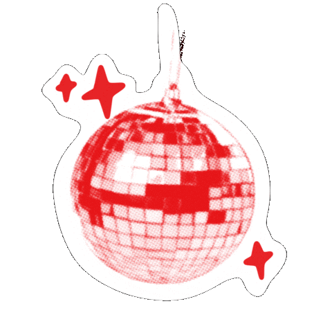 Disco Ball Sticker