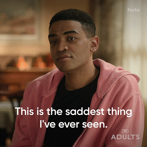 Sad Nick Kroll GIF by Adults