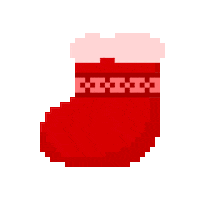 Christmas Pixel Sticker