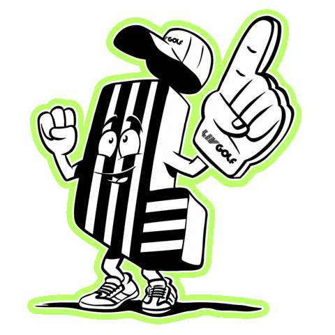 Mascot Golfing Sticker by LIV Golf