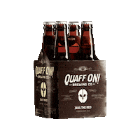 Coffee Beer Sticker by Quaff ON! Brewing Company