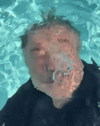 Alec Baldwin Swimming GIF by Respective