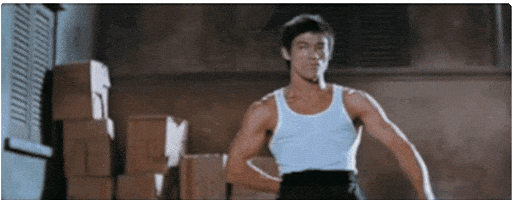 Bruce Lee Fighting GIF