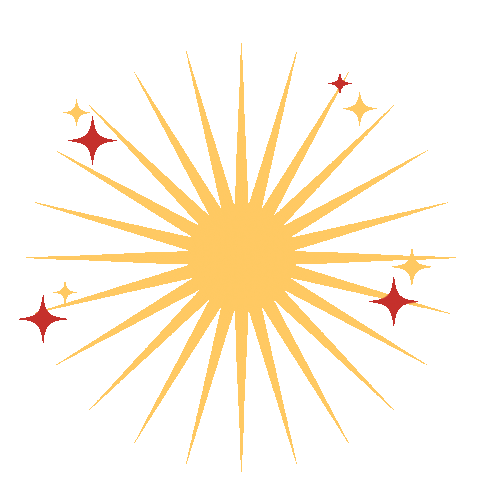 Woman Shining Sticker