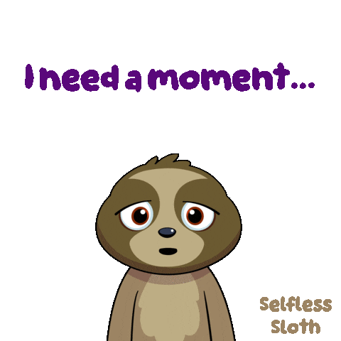 Sloth Sticker by VeeFriends