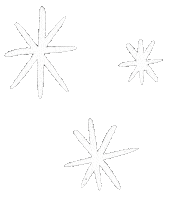 Snow Stars Sticker