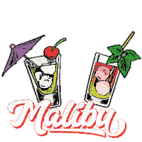 Malibu Carl Brave Sticker by OTR Live
