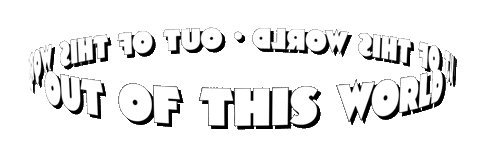 Out Of This World Sticker by centerstageohio