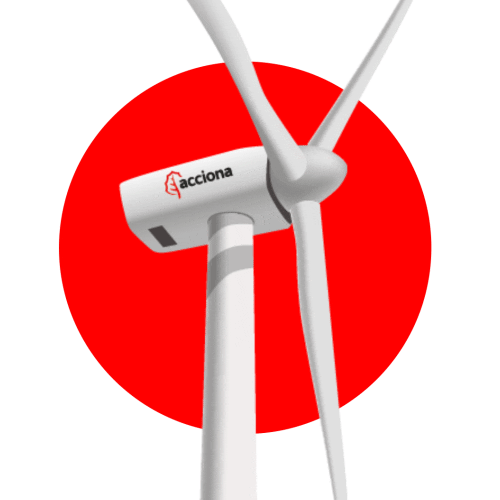 acciona giphyupload clean energy regeneration renewable energy Sticker